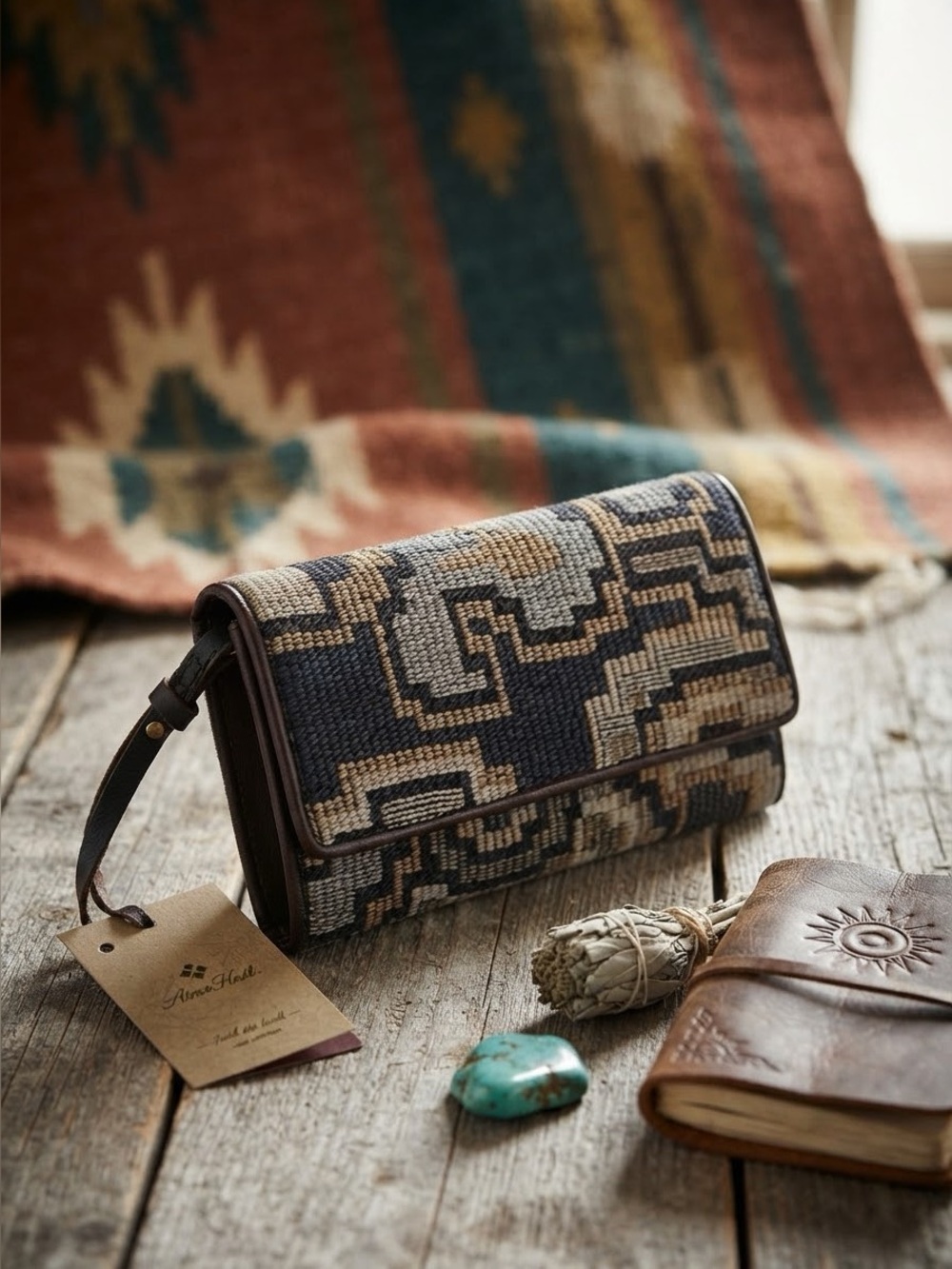 NWT Patricia Nash Peruvian Terrsesa Tapestry Wallet – RFID Protection